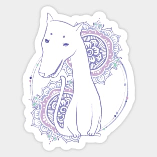 Shy puppy Sticker